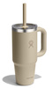 Kubek termiczny Hydro Flask Travel Tumbler 24 oz (710 ml) z uchwytem i słomką, Oat
