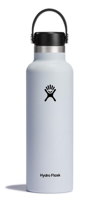 Butelka 21oz Standard Mouth Flex Cap, White - Hydro Flask