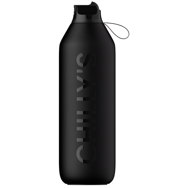 Butelka Sportowa Chilly's | 1000ml | Czarny - Chilly's Bottles