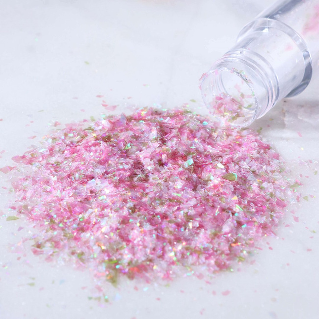 Brokat jadalny PME Magic Sparkles, opalizujący, Bajkowe kwiaty, 3 g