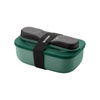 lunch boxy ze sztućcami do użytku podróżnego szmaragdowy - Guzzini
