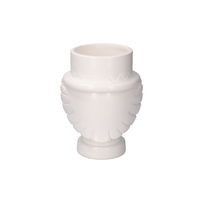 Osłonka na doniczkę Rituali Domestici Unafestaatema, dziadek do orzechów, ceramika, 19 cm