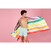 ręczniki plażowe szybkoschnące 200x90 cm Rainbow Skies XL - Dock & Bay
