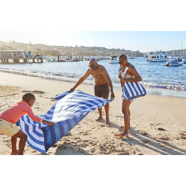 Torba na co dzień wielokrotnego użytku Whitsunday Blue M 39x19 cm Dock & Bay