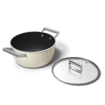 Smeg - Garnek o średnicy 24 cm CSF2412CRM - CRM