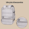 Extralink Black Forest KM01 Różowy | Plecak podręczny kabinowy podróżny | 40x30x20 cm