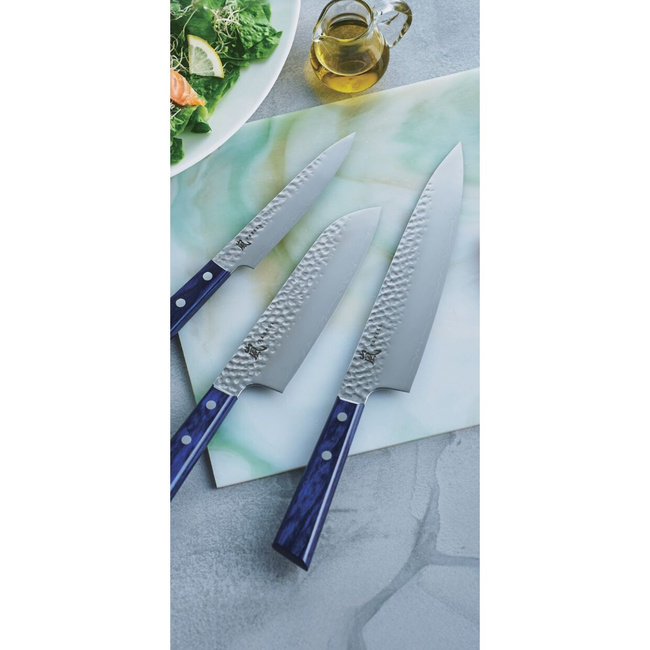 Nóż Santoku 16,5 cm / 6.5 Blue Breeze - Yaxell