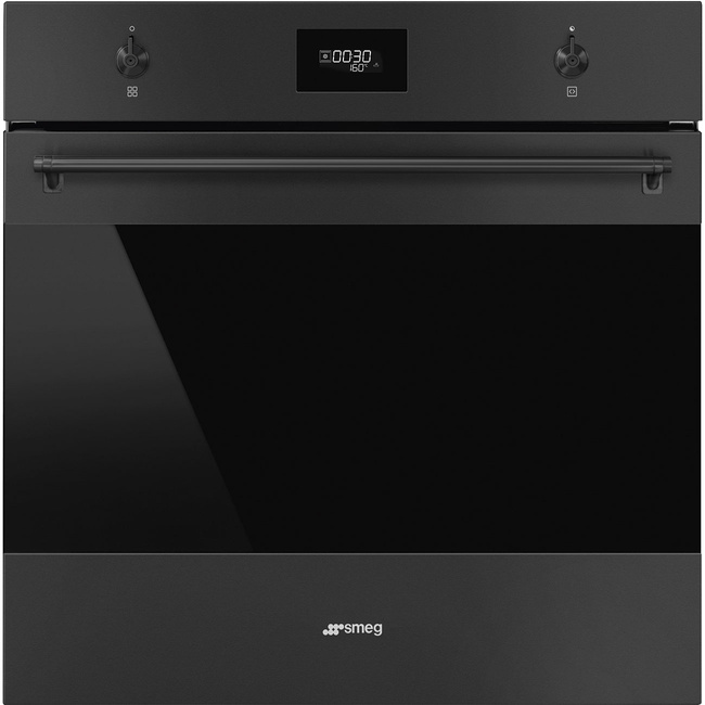 Smeg - Piekarnik elektryczny CLASSICA SF6301TN Czarny mat