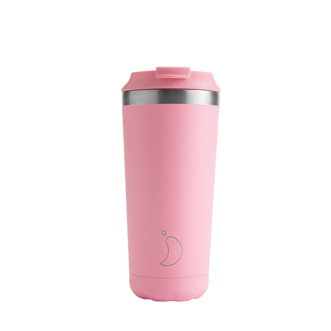 Kubek do kawy Chillys 2024 | 500ml | Różowy Original - Chillys Bottles