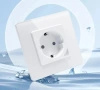 Extralink Smart Life Wall Socket Set Pro | Zestaw inteligentne gniazdko + ramka | Kolor Biały, 230V, WiFi, Tuya