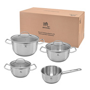 Shiori - Steel Series Pro 316 zestaw garnków indukcja 7 elementów