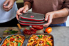 Lunchbox stalowy Black+Blum Multifunction M, 900 ml, do piekarnika i mikrofalówki