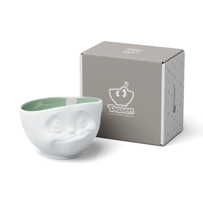 Miseczki Smakowite Buźka ciemno zielone Tassen 500 ml - 58Products