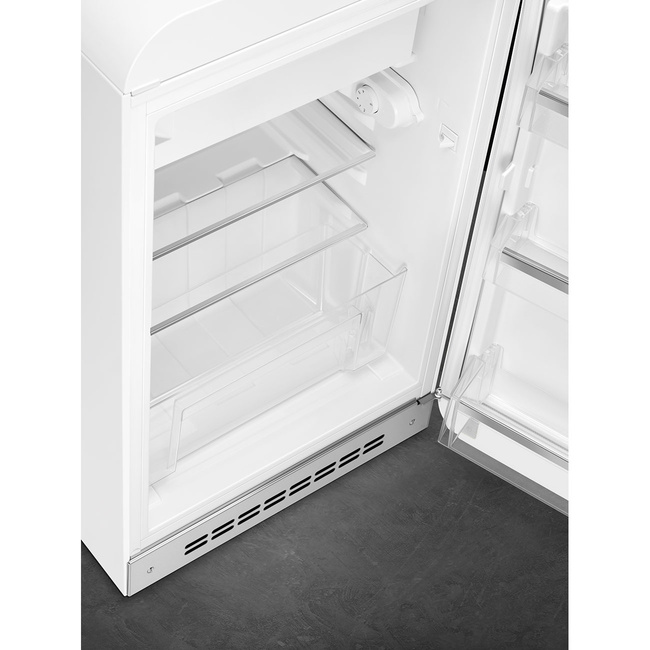 Smeg - Chłodziarko-zamrażarka, FAB10RWH6 50'S STYLE - biały