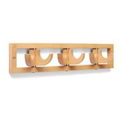 Wieszak ścienny Foppapedretti Flat3 Natural – naturalny
