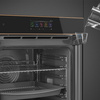 Smeg - Piekarnik, 60 cm, Dsn Dolce Stil Novo Sop6606S2Pnr czarne szkło
