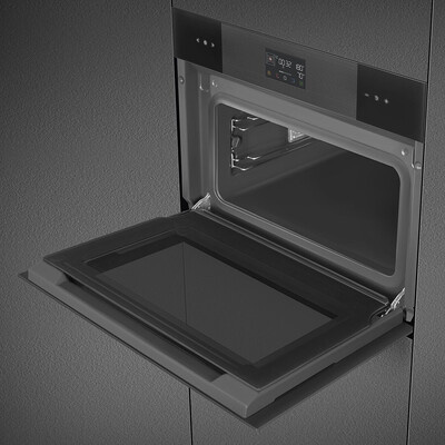 Smeg - Urządz. kompak., Steam100, Linea, czarny So4102s3b3 Linea
