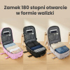 EXTRALINK Black Forest KM01 szary plecak podręczny kabinowy 40x30x20 cm podróżny