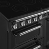 Smeg - Kuchnia wolnost, 110cm, Victoria, czarny Tr4110ibl2 Victoria