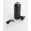 Butelka termiczna Chilly's Series 3 Flip ze słomką, 500 ml, Onyx