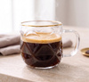 Filiżanki do espresso 120 ml ze złotym rantem Geo Gold - Vialli Design