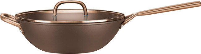 Milano Wok z pokrywką 30 cm brązowy - Zwilling