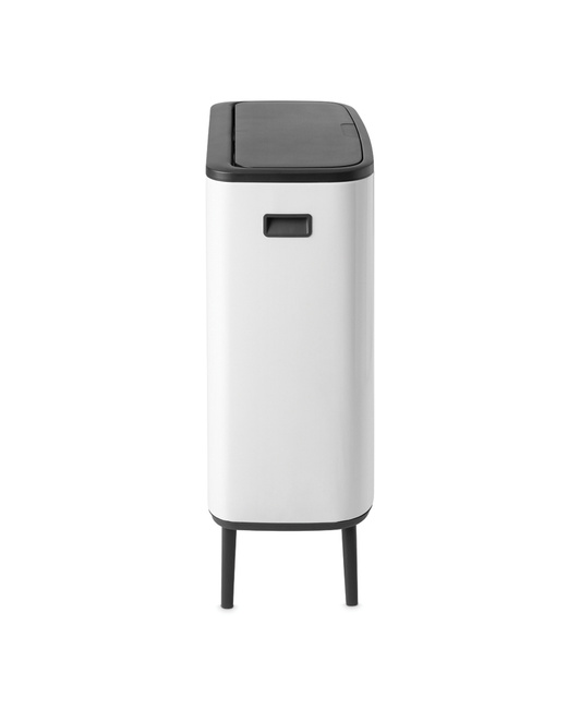 Kosz dotykowy na śmieci Brabantia Bo Touch Bin 2 x 30 l, biały, 130601
