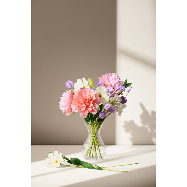 Zestaw do robienia kwiatów z bibuły Printworks The Paper Florist, 10 rolek krepiny