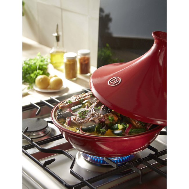 Tagine 3 L - Czerwony - Emile Henry
