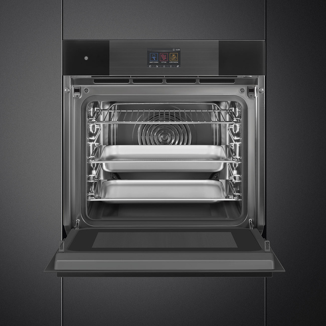 Smeg - Piekarnik, Omnichef, Linea, Czarny Linea So6104Apb3 Czarny.