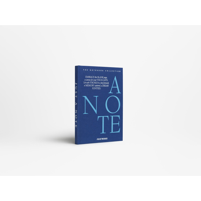 Notatnik - Just A Note, Niebieski Books - Printworks