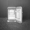 Smeg - Minibar FAB5RSV6 50'S RETRO STYLE - srebrny