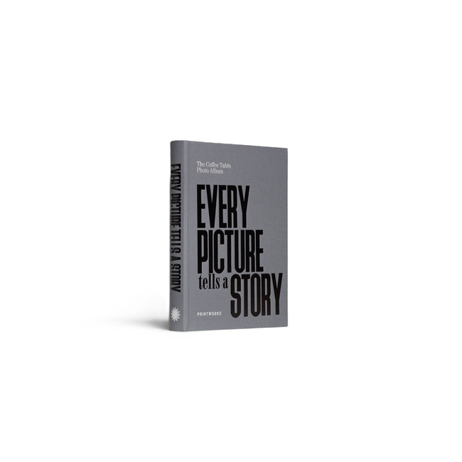 Album na zdjęcia Printworks Every Picture Tells a Story, ciemnoszary