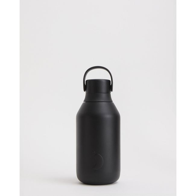 Butelka termiczna Chilly's Series 3, 350 ml, czarna (Onyx)