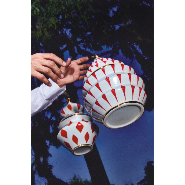 Pojemnik na słodycze Alessi 15 cm, przezroczysty