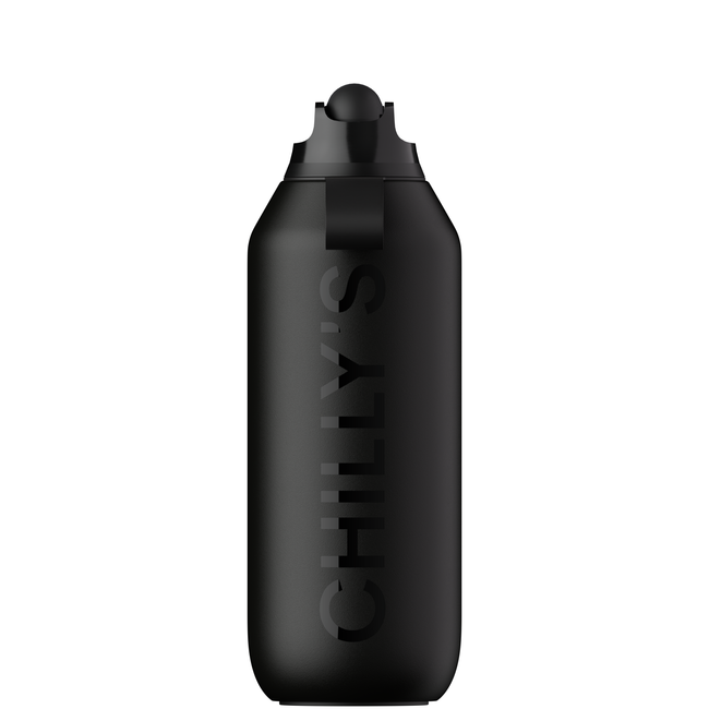 Butelka Sportowa Chilly's | 500 ml | Czarny - Chilly's Bottles