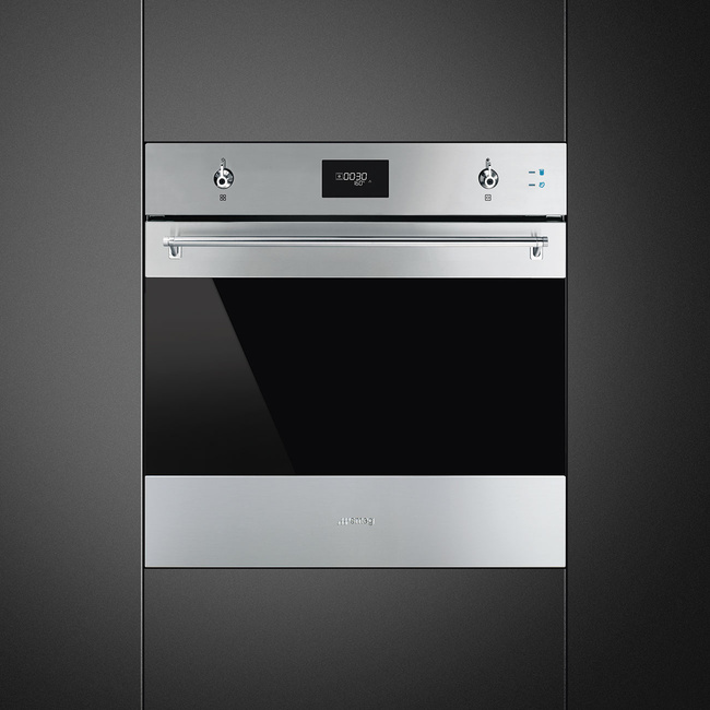Smeg - Piekarnik, 60 cm, Classica Sop6301s2x Classica