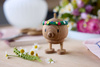 Hoptimist Flower Bumble S Figurka Dębowa Oak Fsc 7,5 cm Dekoracja Duńska