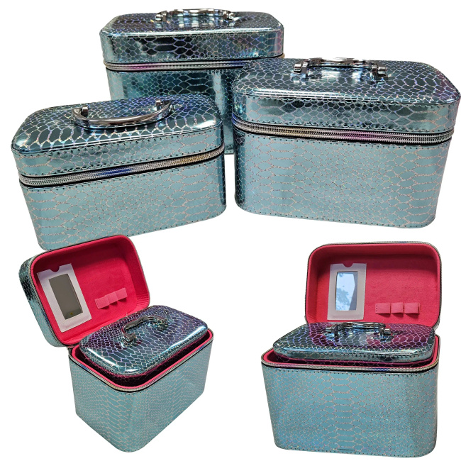 Extralink Lifestyle Kosmetyczka damska organizer kuferek na kosmetyki 3w1 247