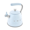 Smeg - Czajnik z gwizdkiem, pastelowy błękit 50's style WKF01PB.