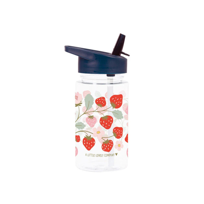 Butelka na wodę dla dzieci Strawberries 0,45l - A Little Lovely Company