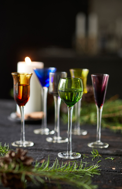 Kieliszki do wódki aquavit 6 sztuk mix - Lyngby Glas