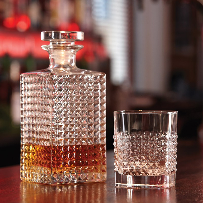 Zestaw 6 Szklanek Do Whisky 380 Ml Ambrosia - Luigi Bormioli