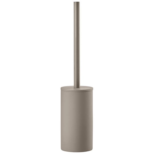 Szczotka do WC Zone Denmark Solo Taupe, porcelana z gumową powłoką