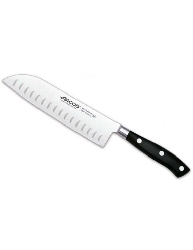 Nóż japoński Santoku Riviera 180mm