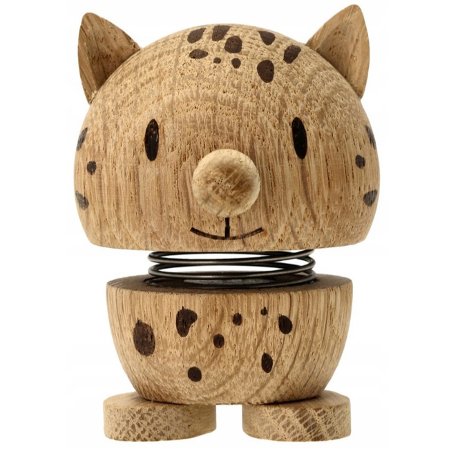 Hoptimist figurka Leopard S Oak dąb Fsc kolekcja The Big Five dekoracja