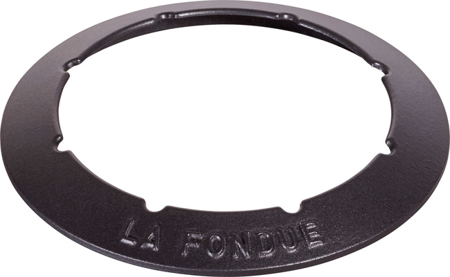 Zestaw do fondue 18 cm, czarny - Staub