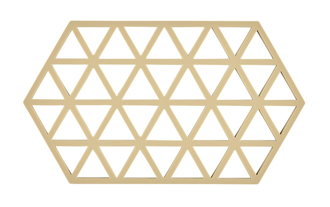 Podkładka pod naczynia Triangles L24 Warm Sand - Zone Denmark