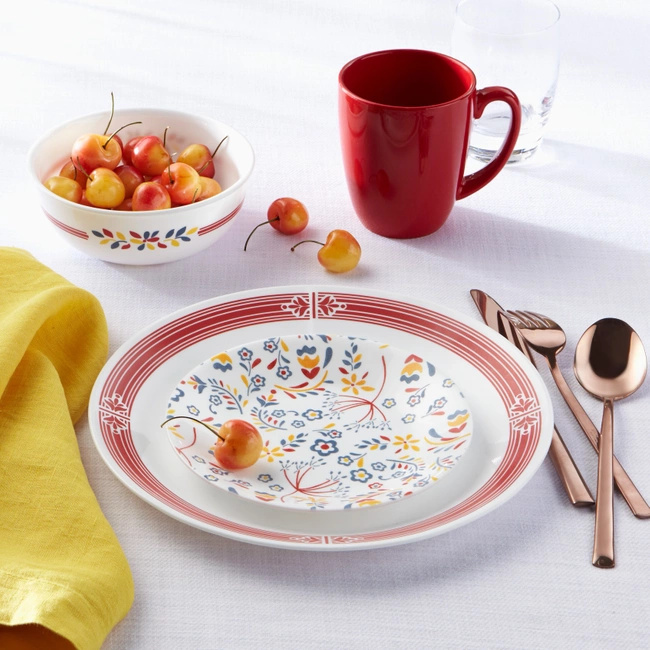 Zestawy obiadowe Prairie Garden 16 elementów - Corelle