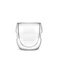 2 Szklanki Do Espresso Z Podwójną Ścianką 70 Ml Sferico 7947 - Vialli Design